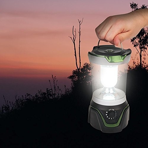 ProPlus LED lampa kempingowa możliwością przyciemnienia za pomocą kilku etapach + kompas nawigacyjny 440295
