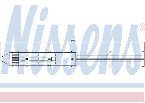 NISSENS Osuszacz klimatyzacji 95326