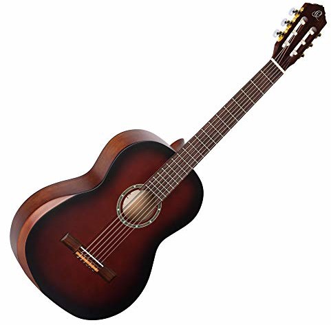 Ortega Guitars Family Series Pro gitara akustyczna 6 stringów DeLuxe Bourban Fade Semi gloss Finish (R55DLX-BFT) R55DLX-BFT