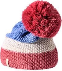Meteor Meteor Czapka zimowa Meteor Pico Merino biało-niebiesko-różowa 50608)