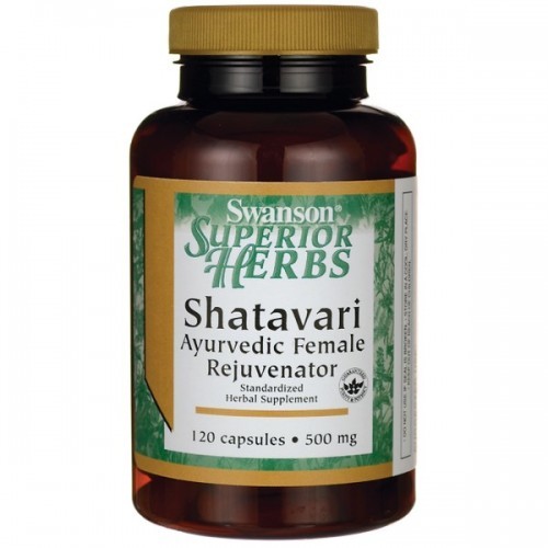 SWANSON Shatavari 500mg - (120 kap)