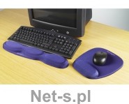 Kensington PODKŁADKA POD NADGARSTKI z miękiej gąbki 64270 w kolorze niebieskim