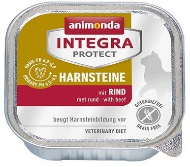 Animonda Integra Integra Protect Harnsteine dla kota - z wołowiną tacka 100g 14417