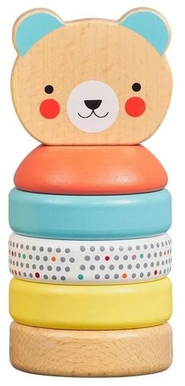 Petit Collage Petit Collage Drewniana Układanka Miś