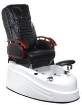Beauty System Fotel do pedicure z masażem BR-2307 Czarny