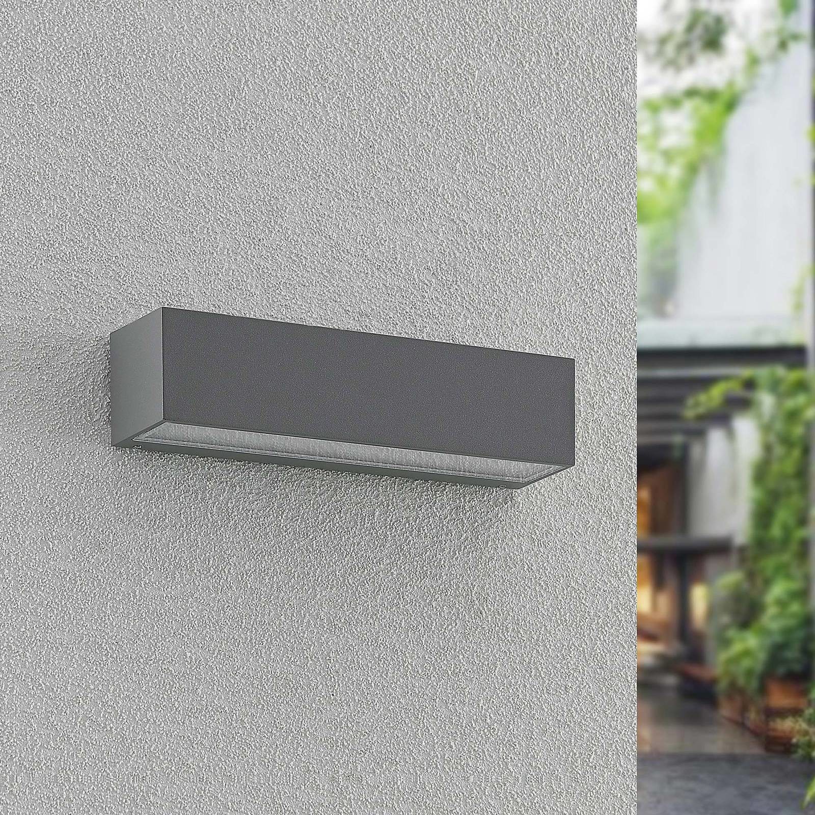 ARCCHIO Arcchio Lengo kinkiet LED CCT, 25cm, 1-pkt. szary