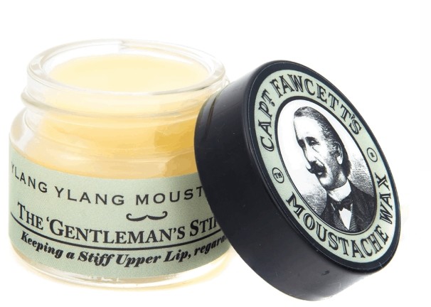 Captain Fawcett's Captain Fawcett The Gentleman's Stiffener Ylang Ylang wosk do wąsów słoiczek 15 ml CF WOSK YLANG YLANG