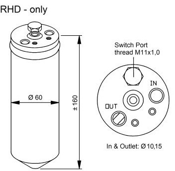 NRF Osuszacz, klimatyzacja 33320