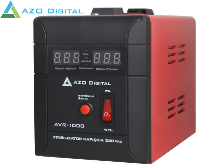 Azo Digital Stabilizator napięcia AVR-1000 1000VA (5AVR1000A)