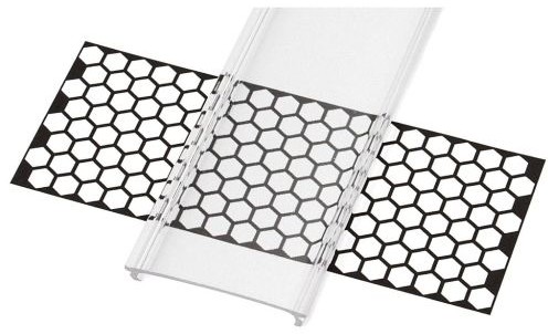 Lumines KLOSZ WIDE PMMA FROSTED DO PROFILU ALUMINIOWEGO - 2M KLOSZ_W_PMMA_F2