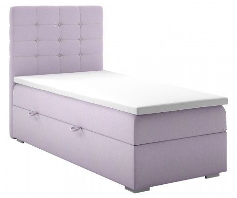 Pojedyncze łóżko boxspring 80x200 32 kolory Legis