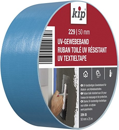 kip Kip 229  35 taśma tkaninowa, 50 MM X 25 m, niebieski 222358