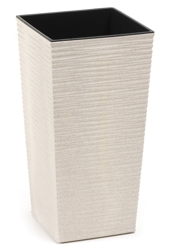 LAMELA Finezia Eco wood dłuto biały 300x300x570 mm