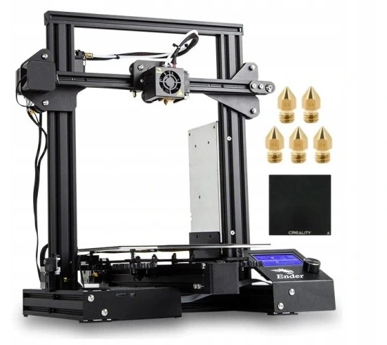 Creality Drukarka 3D Ender-3 Pro+Szklana osłona