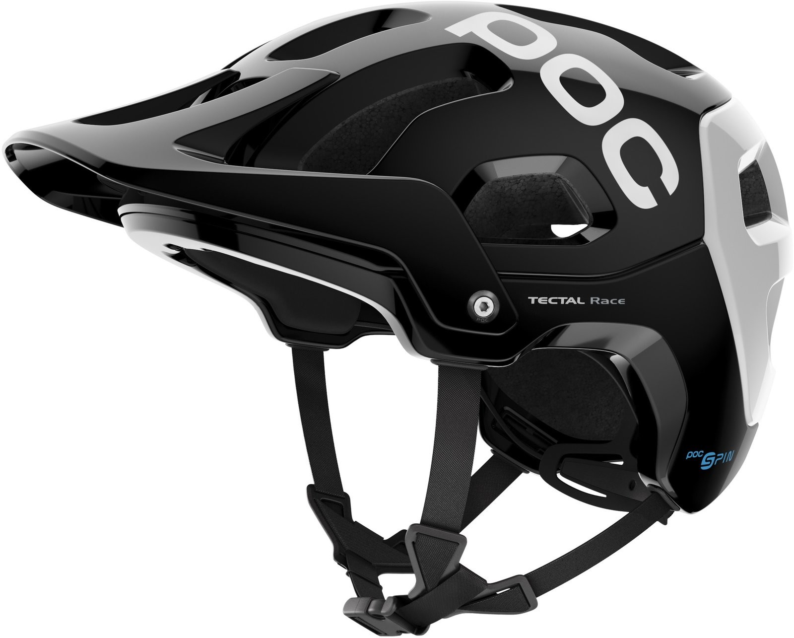 POC Tectal Race SPIN Uranium Black/Hydrogen White M-L