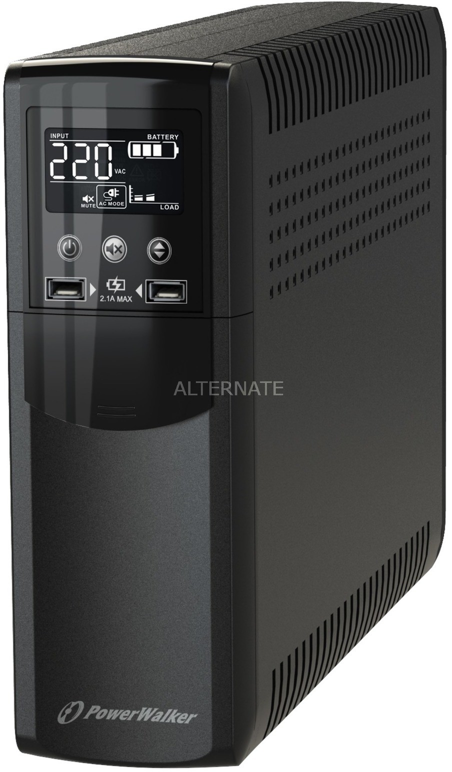 BlueWalker VI 600 CSW zasilacz UPS Technologia line-interactive 600 VA 360 W 4 Gniazdo(a) sieciowe