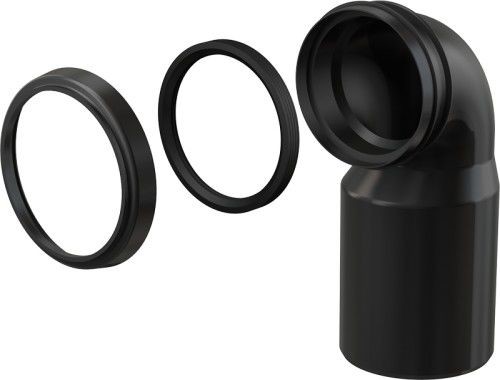 Alca plast KOLANO ODPŁYWU KOMPLET DN90/110 AQ/M906