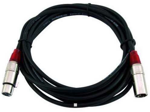 Omnitronic XLR wire IEC320 5 m Czarny/czerwony 3022050R