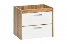 Comad Podwieszana szafka pod umywalkę 60 cm Ibiza biała