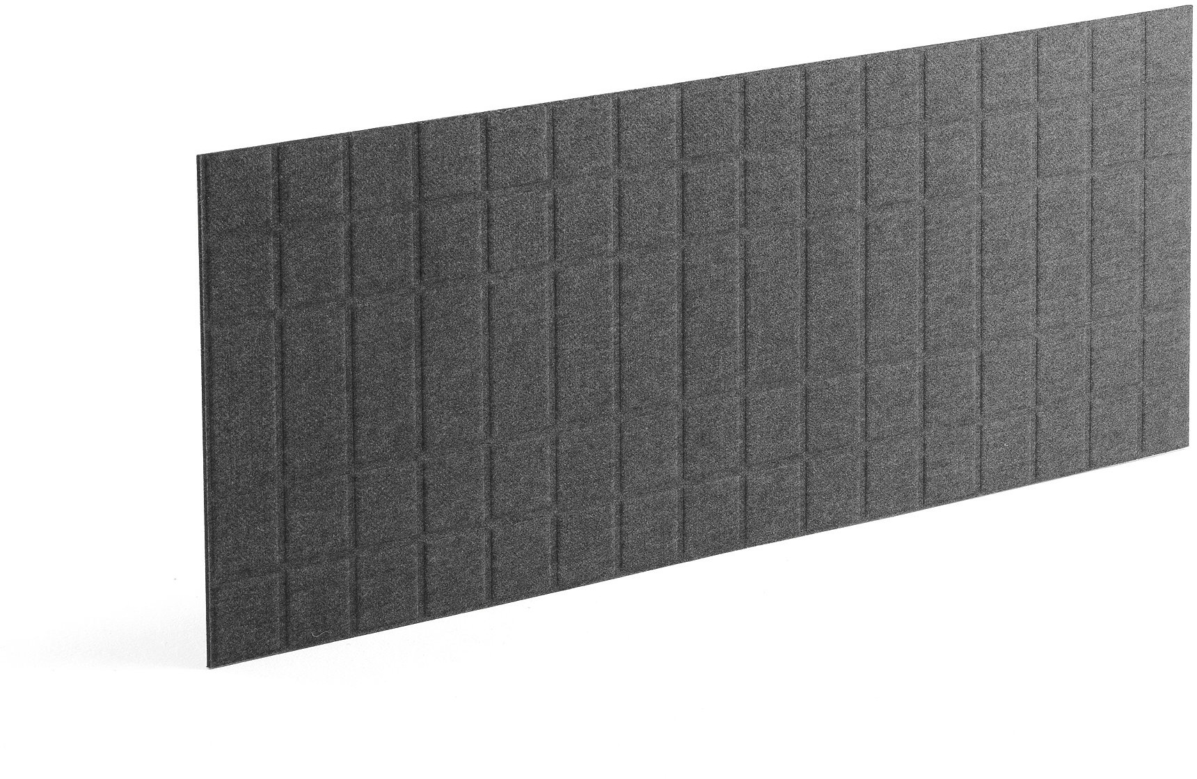 AJ Ścianka biurkowa SPLIT 1600x600 mm ciemnoszary 124052