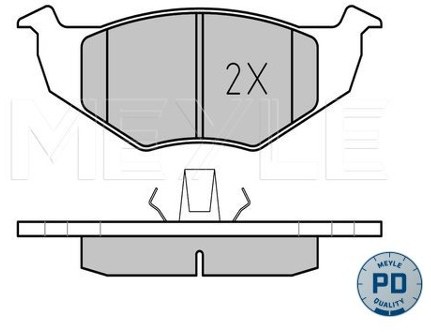 Wulf Gaertner Autoparts Zestaw klocków hamulcowych, hamulce tarczowe Wulf Gaertner Autoparts 025 218 6619/PD