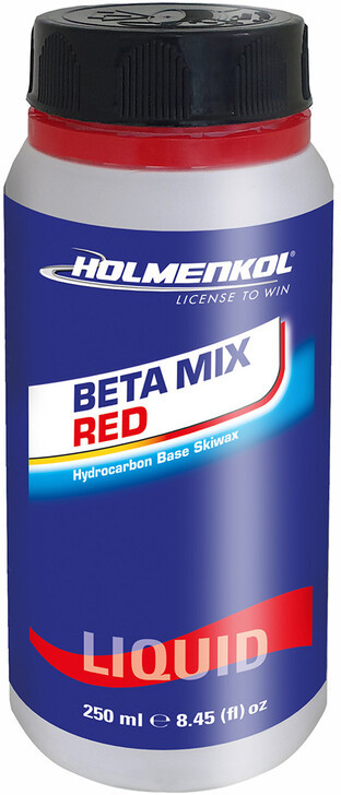 Holmenkol Betamix Red Wosk narciarski w płynie 250ml 2020 Sprzęt do sportów zimowych 24033