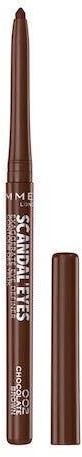 Rimmel Scandaleyes Exaggerate wodoodporna miękka kredka do oczu 002 Chocolate Brown 0.35g