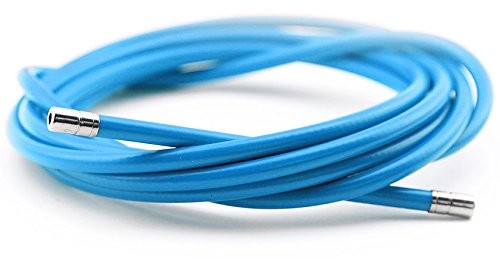 Alhonga 2 m zewnętrzne sznurka kolorowy 5 MM średnica linki hamulcowej (jasnoniebieski) 35399/54