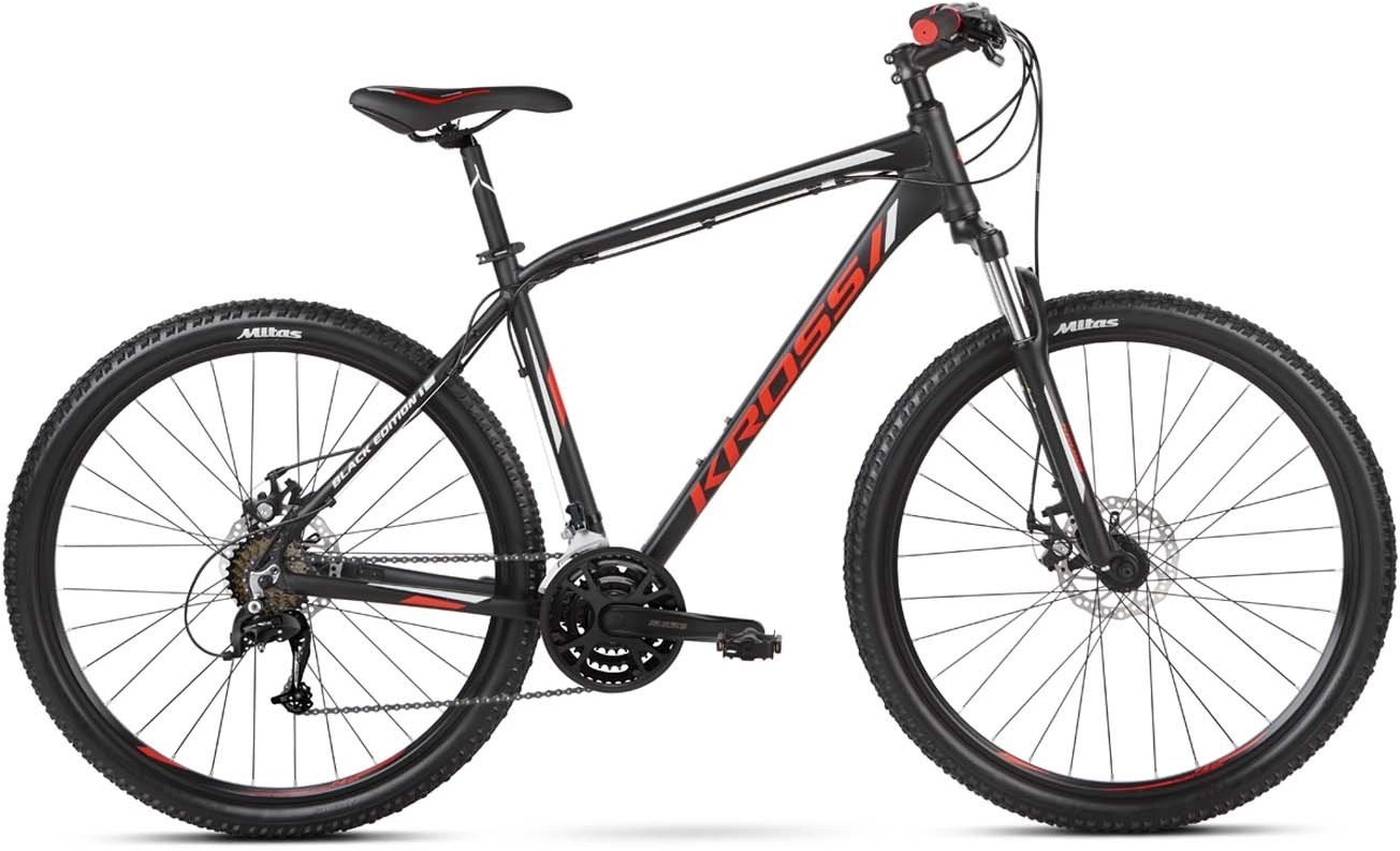 Kross Rower hard tail BLACK EDITION 1 BLK/SR/RD MSBEZ1XM002994