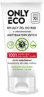 Eco ONLY (środki czystości) ŻEL MYJĄCY DO RĄK O DZIAŁANIU ANTYBAKTERYJNYM 50 ml - ONLY
