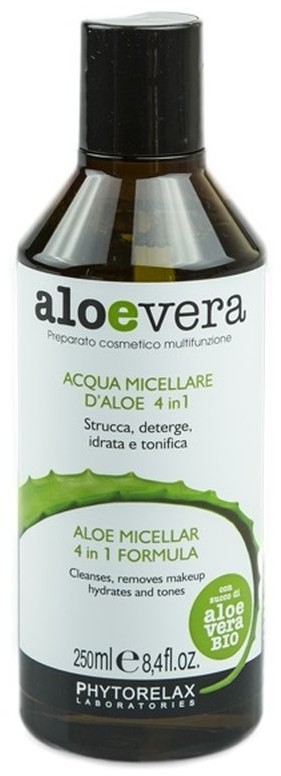 Phytorelax Aloe Vera, płyn micelarny do demakijażu, 250 ml