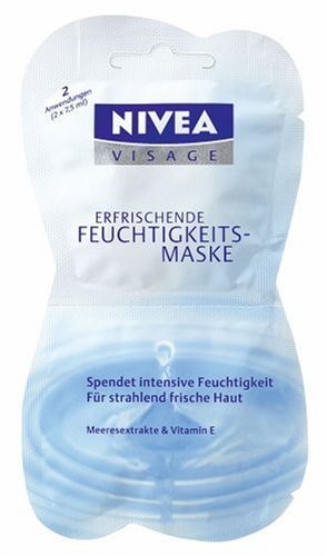 Nivea 84720 maska ożywcza wilgoć, 2 X 7,5 ML 84720