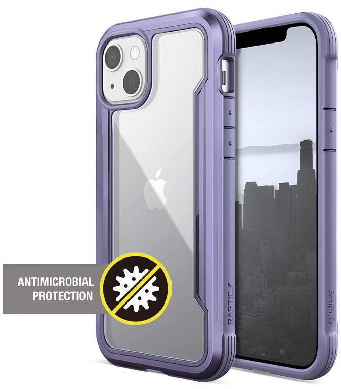 X-Doria Raptic Shield Pro - Etui iPhone 13 (Anti-bacterial) (Purple) b2btrade-20968-0