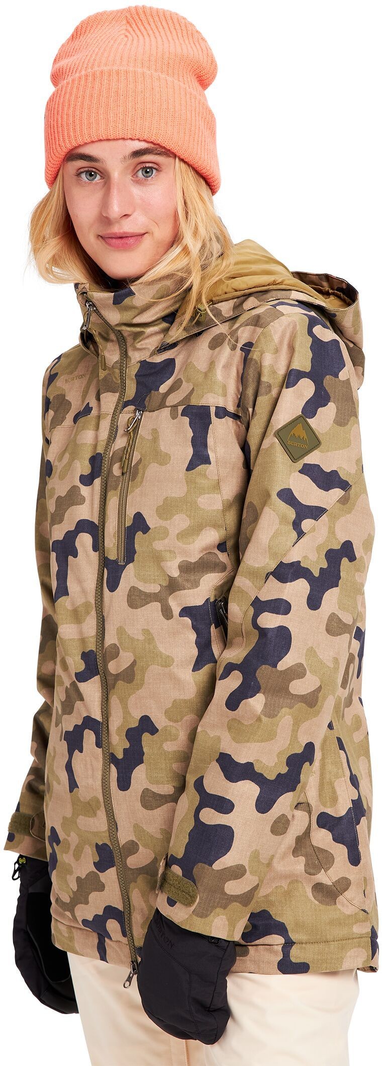 Burton kurtka zimowa damska LELAH JK Martini Olive Terra Camo