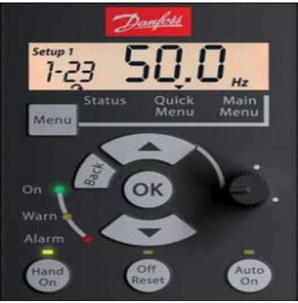 Danfoss Control panel with potentiometer 132B0101