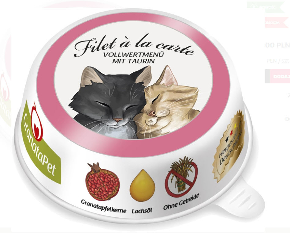 GranataPet Filet la carte kurczak z królikiem (huhn & kaninchen) 85g
