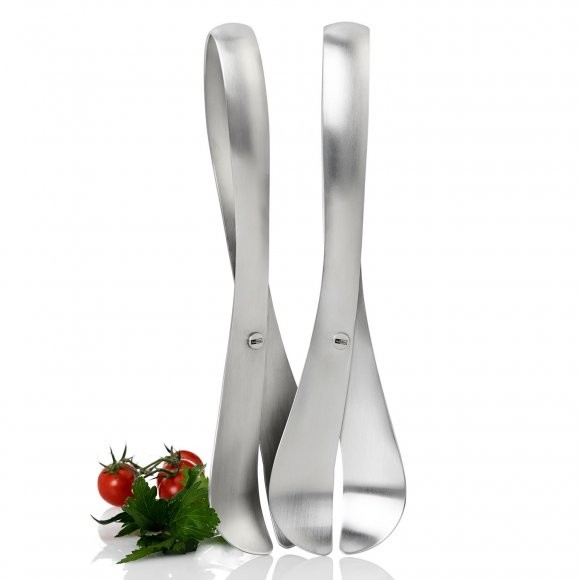 AdHoc CURVE SZTUĆCE DO SAŁATY 28 CM STAL NIERDZEWNA AH-SG10