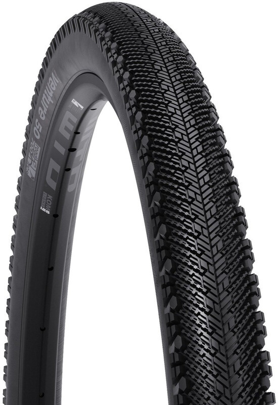 WTB Venture Folding Tyre 700x50C Road TCS, black 50-622 | 700x50C 2021 Opony do rowerów Gravel 820000170