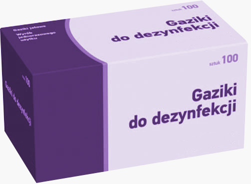 SKAMEX Gazik do dezynfekcji z alkoholem Gazik do dezynfekcji z alkoholem TOW008104