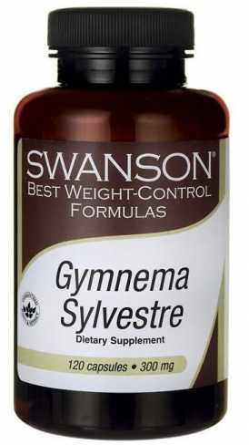SWANSON Gurmar Gymnema Sylvestre ekstrakt 300mg 120 kapsułek