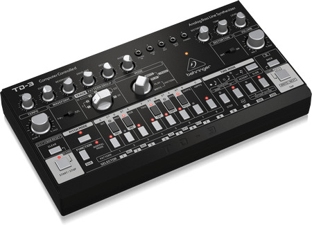 Behringer TD-3-BK - Analogowy syntezator linii basowych