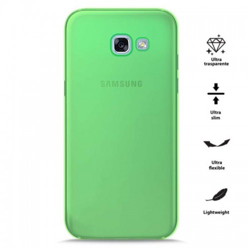 PURO 0.3 Nude - Etui Samsung Galaxy A3 (2017) (Fluo Green) SGGA31703NUDEGRN