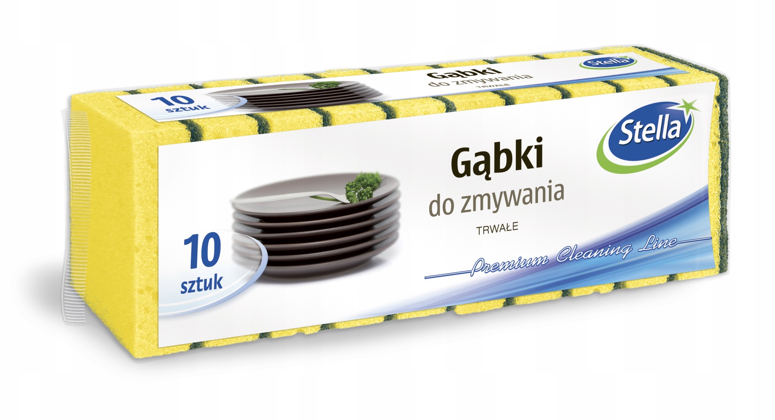 Stella Gąbki do zmywania tradycyjne 10 szt 1095