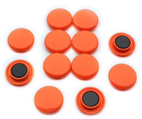 First4magnets first4magnets f4 m30 związane z planowaniem Pomarańczowy średnich gra/-magnes, o średnicy 30 MM X 8 MM wysokości, 1 opakowanie z 12, metalowy, pomarańczowy/czarny/Silver, 25 x 10 x 3 cm F4M30-ORANGE-1