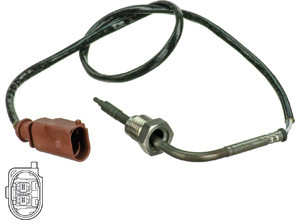 DELPHI czujnik, temperatura spalin TS30076 TS30076