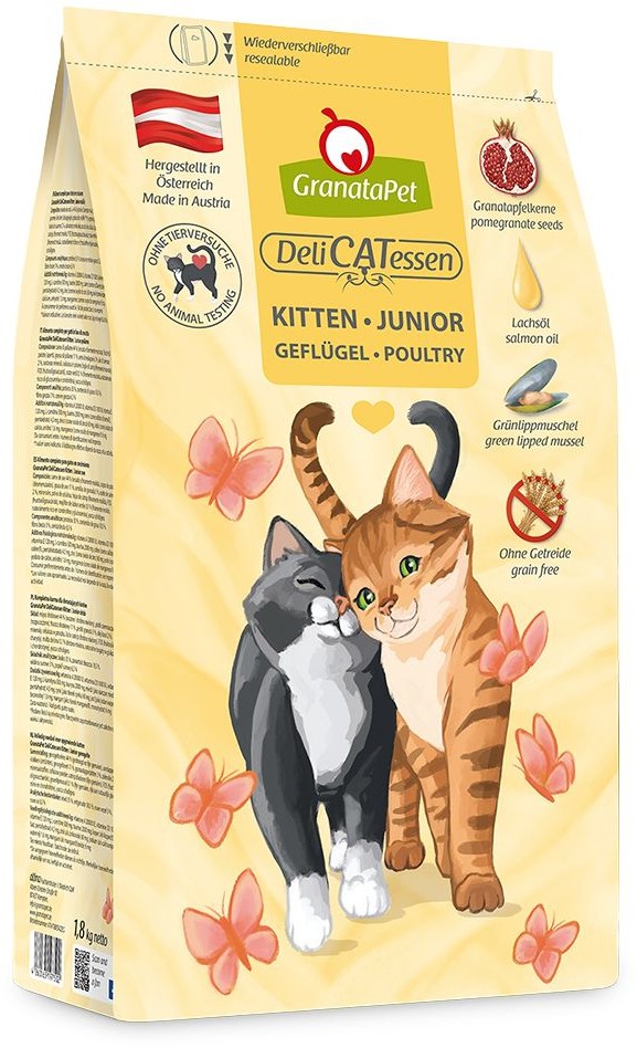 GranataPet DeliCatessen Kitten, drób - 1,8 kg