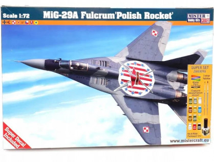 MIG 29A Fulcrum Polish Rocket, 1:72