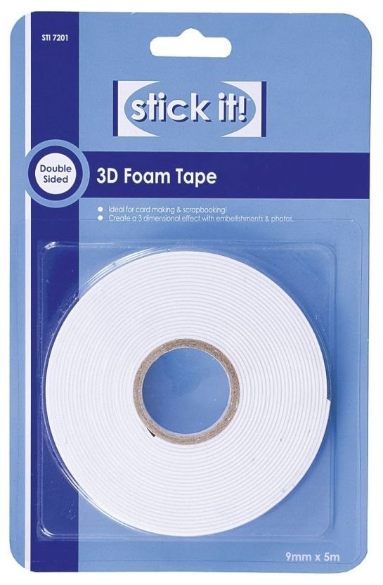 Design Objectives Design Objectives, taśma z pianki, dwustronna, 9 mmx5m