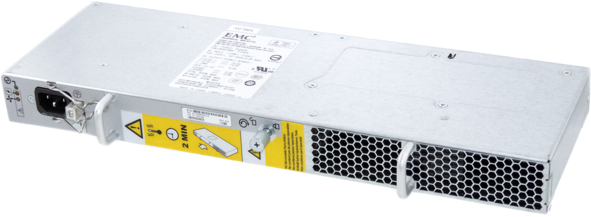 Zasilacz Emc 071-000-438 400W Hot Swap 1U API5SG06