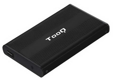 TooQ TQE-2516B pokrowiec ochronny do dysku twardego Czarny TQE-2510B